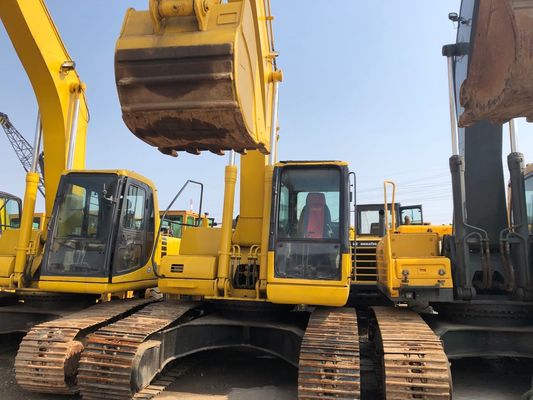 China 5.5km/H snelheids107kw pc220-7 Kruippakje Gebruikt KOMATSU Graafwerktuig leverancier