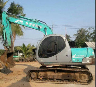 China 0.5M3 emmer12t Gewicht 2006 Jaar sk120-5 Gebruikt Kobelco-Graafwerktuig leverancier