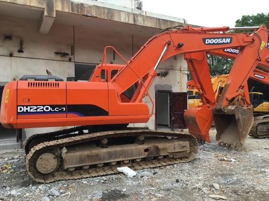 Boomlengte 5700mm het Gebruikte Graafwerktuig Machine van DOOSAN DH220 21400kg leverancier