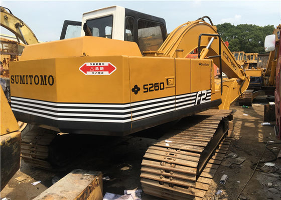 De Capaciteits10800kg Gebruikt Graafwerktuig Machine van de Sumitomos260f2 0.5m3 Emmer leverancier