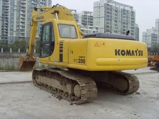 20 ton0.8cbm Emmer pc200-6 het Lange Bereik Gebruikte Graafwerktuig van KOMATSU leverancier