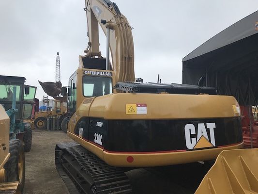0,6 Ton Max Digging Height 5780mm 330C-Kruippakje Cat Used Excavators leverancier