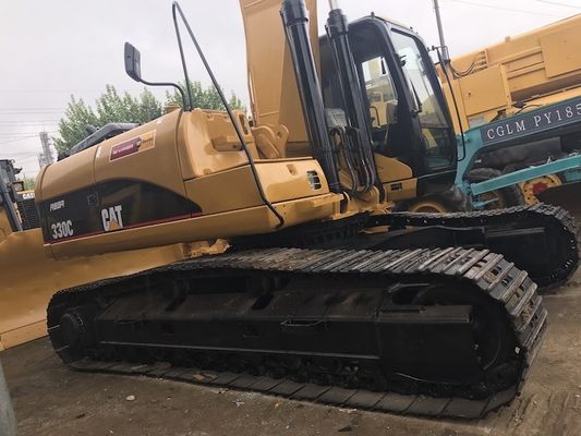 5.5km/H snelheids0.8m3 Emmer Mini330c Oude Cat Excavator leverancier