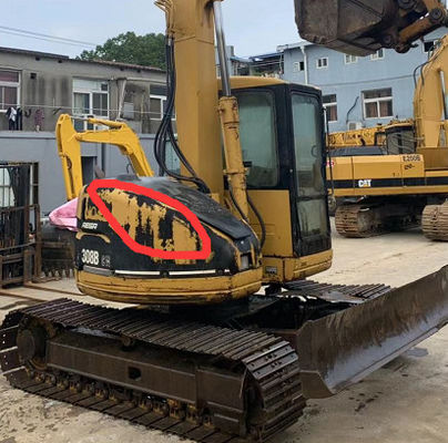 11.3rpm klasseerbaarheid Japan Op zwaar werk berekende 308B Gebruikte CAT Excavator leverancier