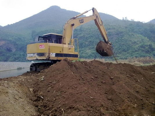 2002 jaar80.3kw 0.5cbm Emmer E120B Gebruikte CAT Excavator leverancier