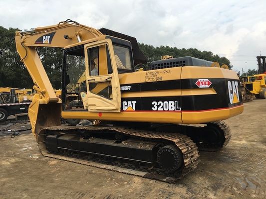 De minigraafwerktuigen van de Emmer320bl Gebruikte Caterpillar van 1.3m3/2.1m3- leverancier