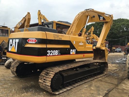 De minigraafwerktuigen van de Emmer320bl Gebruikte Caterpillar van 1.3m3/2.1m3- leverancier
