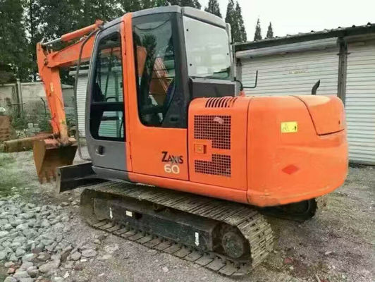 ZX60 emmer0.3m3 Capaciteit 6 Ton Mini Used Hitachi Excavator leverancier