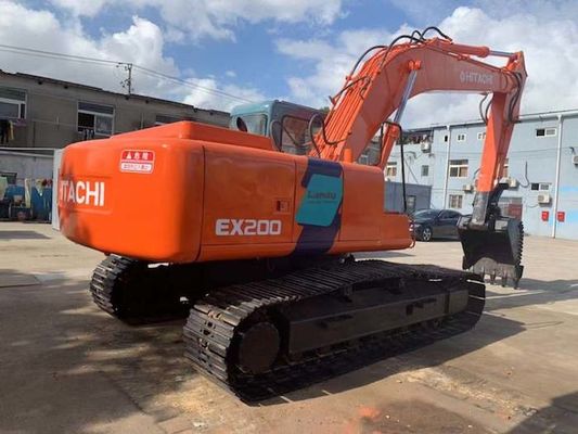Werkuren4074h 0.8cbm ex200-3 Gebruikt Hitachi Graafwerktuig leverancier