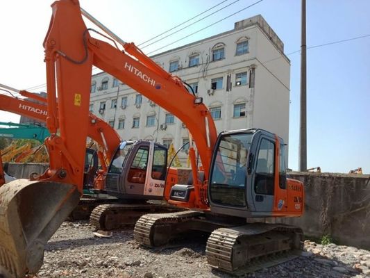 Schoengrootte 600mm het Jaar van 2013 Graafwerktuig van 12 Ton het ZX120 Gebruikte Hitachi leverancier