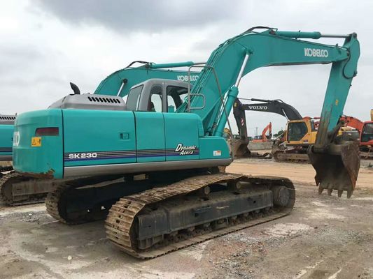 Mitsubishi-Motor23ton Gewicht sk230-6 Gebruikt Kobelco-Graafwerktuig leverancier