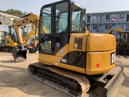0.3m3 Graafwerktuig van het emmer5800kg Caterpillar het 306D Gebruikte Kruippakje leverancier
