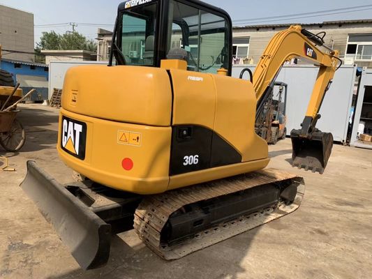 0.3m3 Graafwerktuig van het emmer5800kg Caterpillar het 306D Gebruikte Kruippakje leverancier