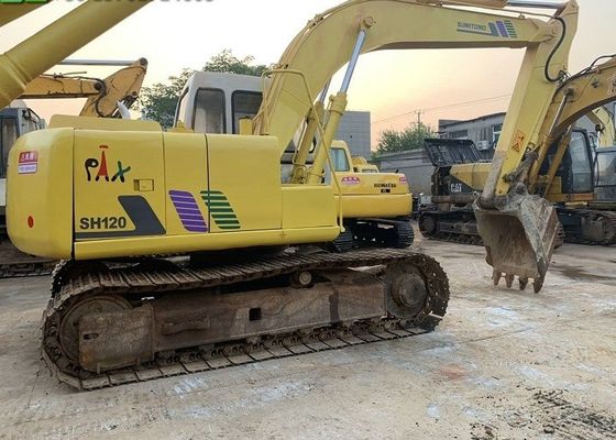 0.5M3 Grootte 600mm Sumitomo SH120 Mini Crawler Excavator van de emmerschoen leverancier