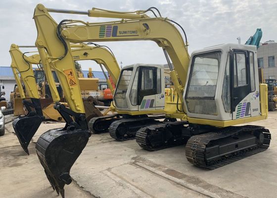 4 cilinders 2003 Graafwerktuig van Sumitomo van het Jaar4200h SH60 Gewicht het 6t Gebruikte leverancier