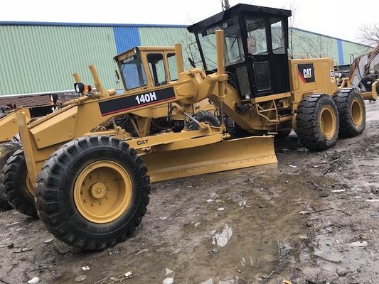 Max Power 185HP 6 Oude de Motornivelleermachine van Cilinderscaterpillar 140H leverancier
