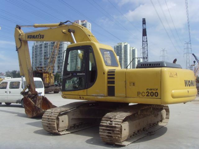 20 ton0.8cbm Emmer pc200-6 het Lange Bereik Gebruikte Graafwerktuig van KOMATSU 0