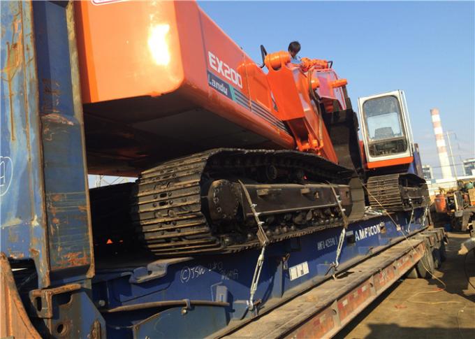92% Uc 6 Cilinders JAPAN ex200-1 Hitachi Gebruikte Graafwerktuigen 1