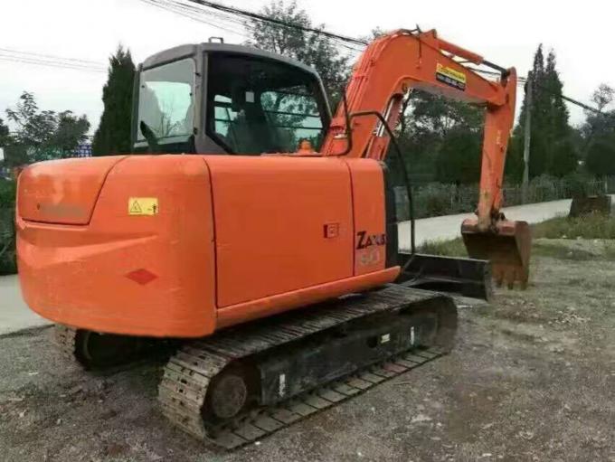 ZX60 emmer0.3m3 Capaciteit 6 Ton Mini Used Hitachi Excavator 0