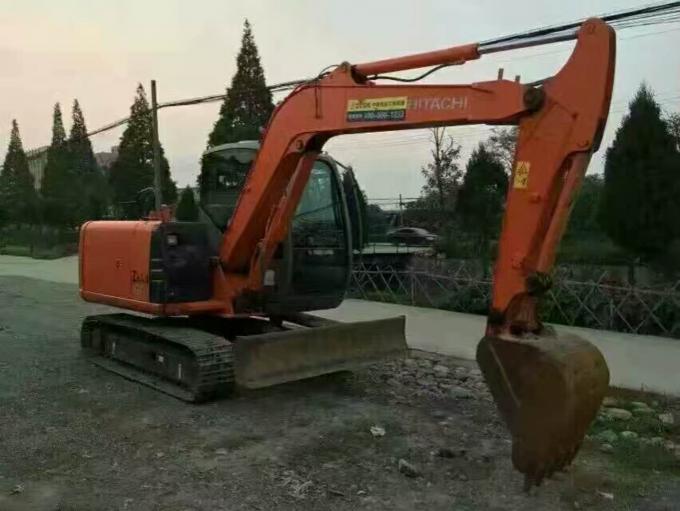 ZX60 emmer0.3m3 Capaciteit 6 Ton Mini Used Hitachi Excavator 1
