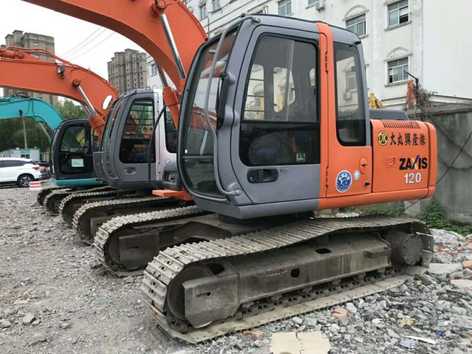 Schoengrootte 600mm het Jaar van 2013 Graafwerktuig van 12 Ton het ZX120 Gebruikte Hitachi 1