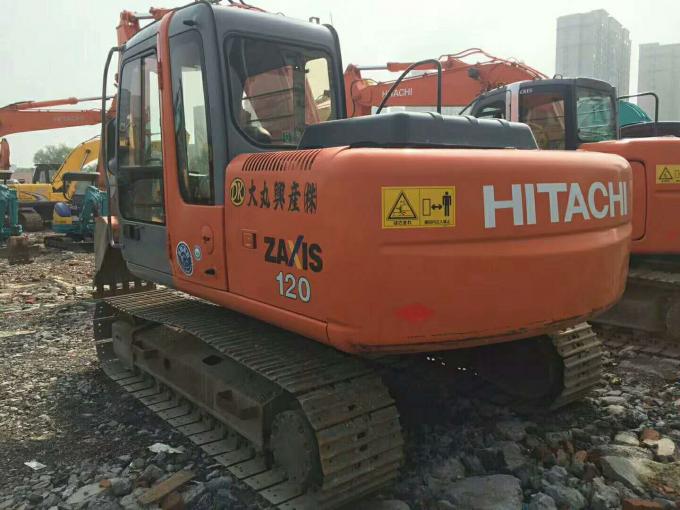 Schoengrootte 600mm het Jaar van 2013 Graafwerktuig van 12 Ton het ZX120 Gebruikte Hitachi 2