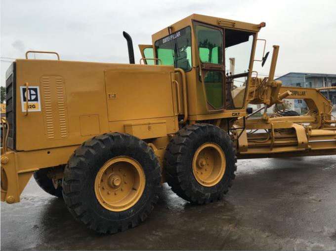 Gebruikte de Motornivelleermachine van 21000kg 8700*2400*3000mm Caterpillar 12G 2