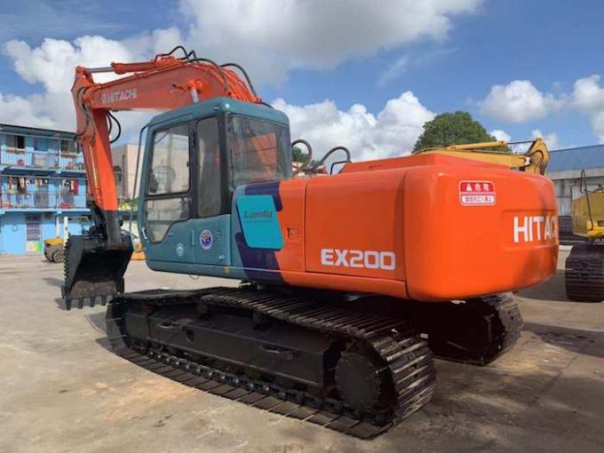 Werkuren4074h 0.8cbm ex200-3 Gebruikt Hitachi Graafwerktuig 0