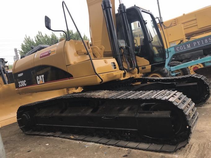 0,6 Ton Max Digging Height 5780mm 330C-Kruippakje Cat Used Excavators 0