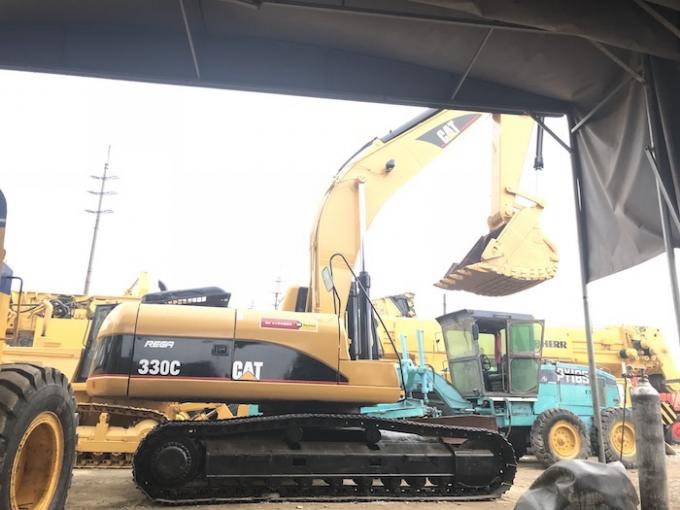 5.5km/H snelheids0.8m3 Emmer Mini330c Oude Cat Excavator 0