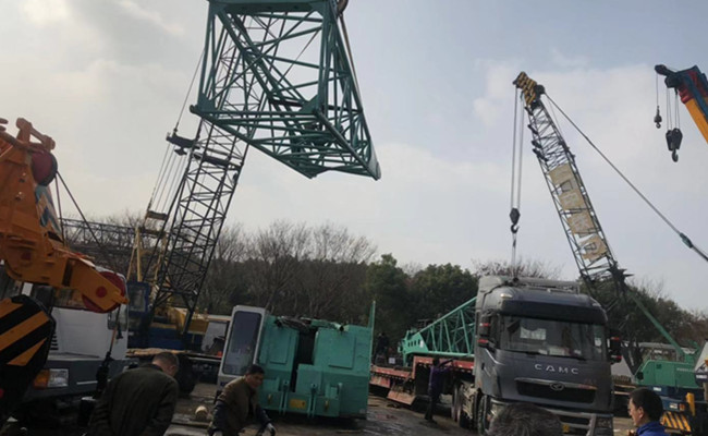 Het opheffen Hoogte 75m het Gebruikte Sumitomo Graafwerktuig van SCX2000 200T 0