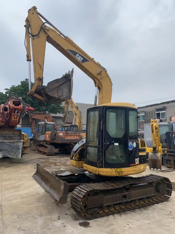 11.3rpm klasseerbaarheid Japan Op zwaar werk berekende 308B Gebruikte CAT Excavator 3