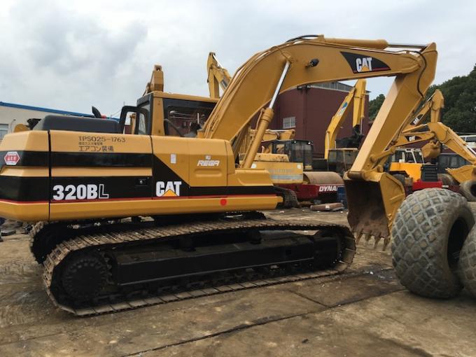 De minigraafwerktuigen van de Emmer320bl Gebruikte Caterpillar van 1.3m3/2.1m3- 0