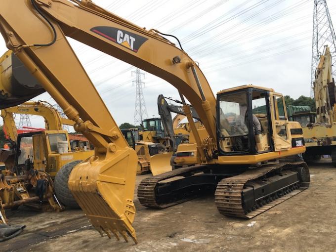 De minigraafwerktuigen van de Emmer320bl Gebruikte Caterpillar van 1.3m3/2.1m3- 2