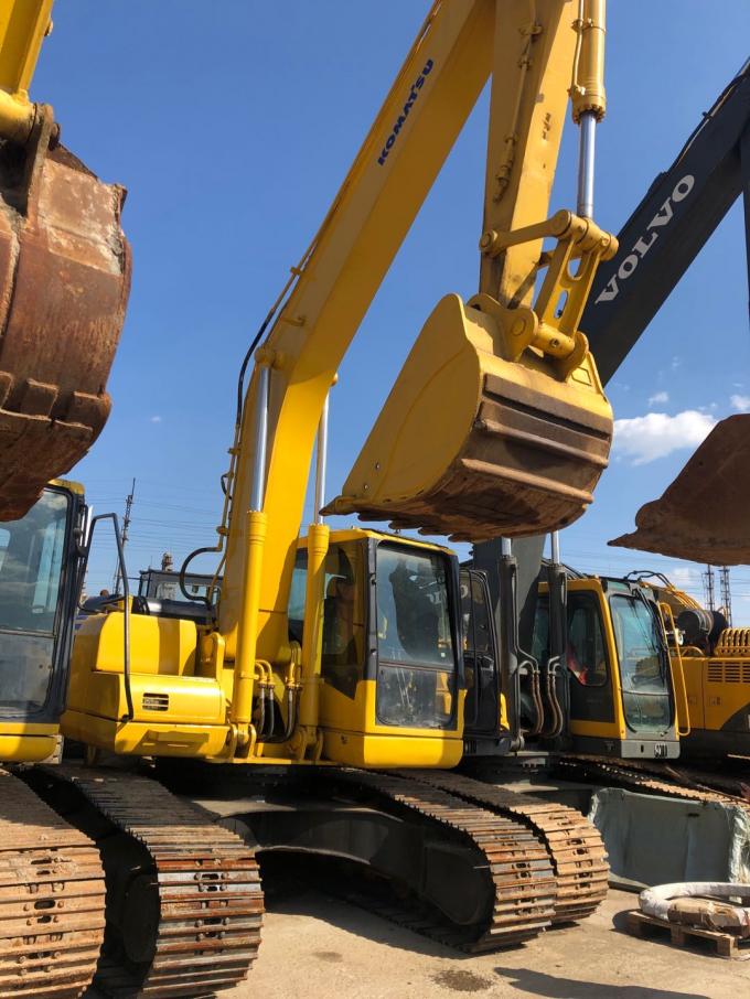 5.5km/H snelheids107kw pc220-7 Kruippakje Gebruikt KOMATSU Graafwerktuig 3
