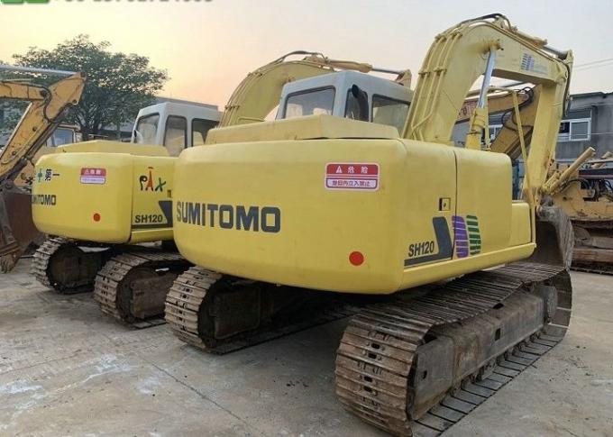 Het semi autograafwerktuig Sumitomo SH120, het graafwerktuig Sumitomo SH120 S265 S260 van China 0.5M3 van 12T Japan de leverancier in van Chitagong, Bangladesh